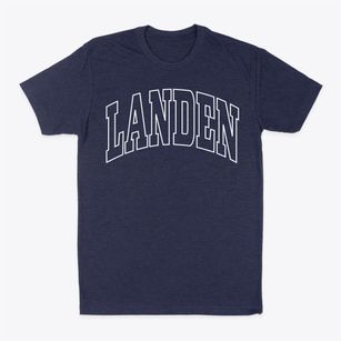 Landen Ohio Trendy Block Classic Dad T-Shirt
