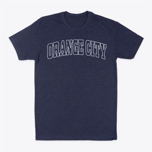 Orange City Iowa Trendy Block Classic Dad T-Shirt