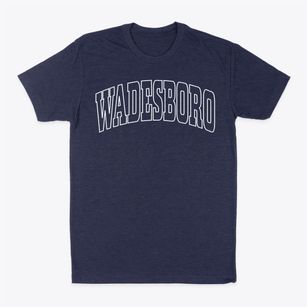 Wadesboro North Carolina Trendy Block Classic Dad T-Shirt
