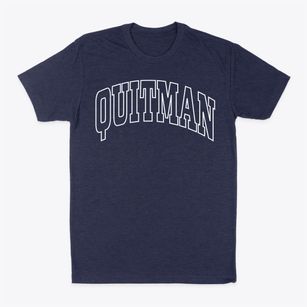 Quitman Georgia Trendy Block Classic Dad T-Shirt