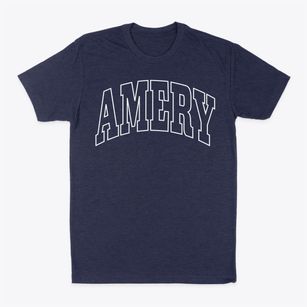 Amery Wisconsin Trendy Block Classic Dad T-Shirt