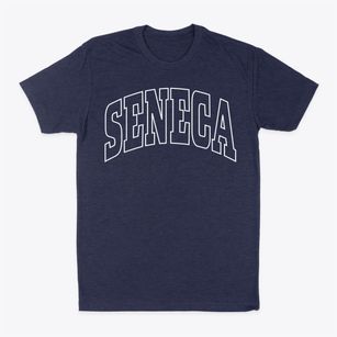 Seneca New York Trendy Block Classic Dad T-Shirt