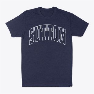 Sutton New Hampshire Trendy Block Classic Dad T-Shirt