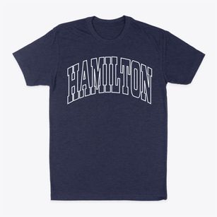 Hamilton Missouri Trendy Block Classic Dad T-Shirt