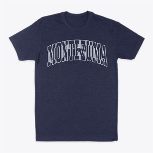 Montezuma Iowa Trendy Block Classic Dad T-Shirt