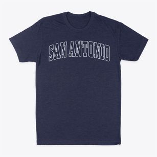 San Antonio Florida Trendy Block Classic Dad T-Shirt
