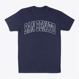 San Benito Texas Trendy Block Classic Dad T-Shirt