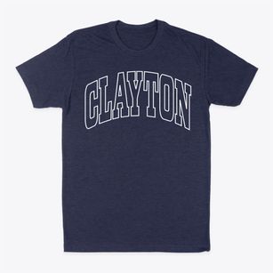 Clayton Illinois Trendy Block Classic Dad T-Shirt