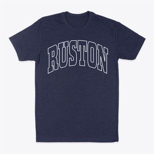 Ruston Louisiana Trendy Block Classic Dad T-Shirt