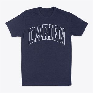 Darien Illinois Trendy Block Classic Dad T-Shirt