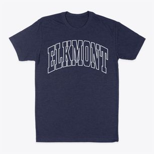 Elkmont Alabama Trendy Block Classic Dad T-Shirt