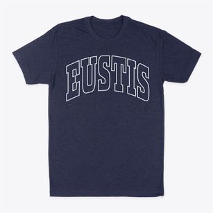 Eustis Nebraska Trendy Block Classic Dad T-Shirt