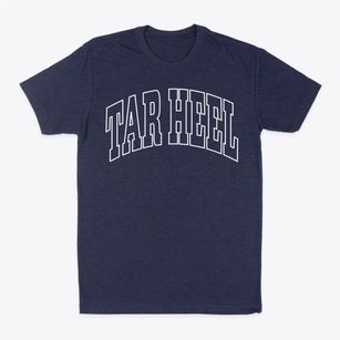 Tar Heel North Carolina Trendy Block Classic Dad T-Shirt
