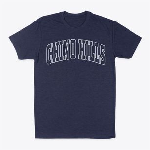 Chino Hills California Trendy Block Classic Dad T-Shirt