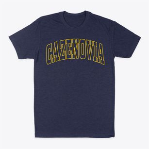 Cazenovia New York Trendy Block Classic Dad T-Shirt