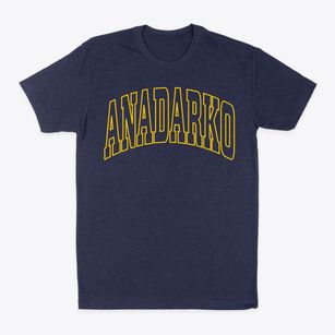Anadarko Oklahoma Trendy Block Classic Dad T-Shirt