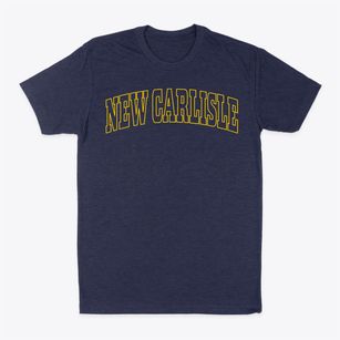 New Carlisle Ohio Trendy Block Classic Dad T-Shirt