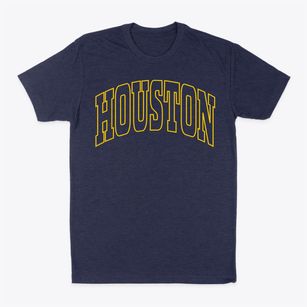 Houston Missouri Trendy Block Classic Dad T-Shirt