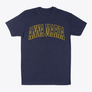 Anna Maria Florida Trendy Block Classic Dad T-Shirt