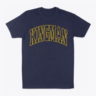 Kingman Arizona Trendy Block Classic Dad T-Shirt