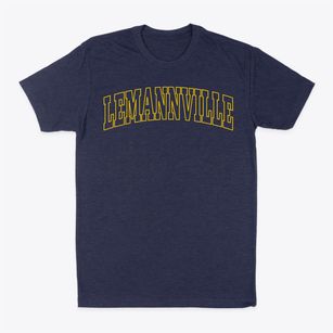 Lemannville Louisiana Trendy Block Classic Dad T-Shirt