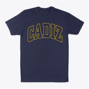 Cadiz Wisconsin Trendy Block Classic Dad T-Shirt