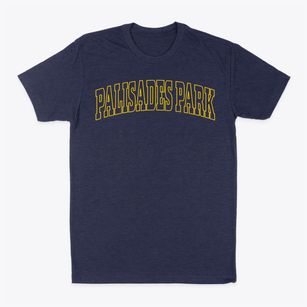 Palisades Park New Jersey Trendy Block Classic Dad T-Shirt