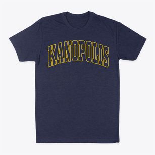 Kanopolis Kansas Trendy Block Classic Dad T-Shirt