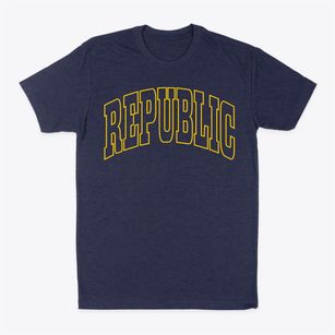 Republic Kansas Trendy Block Classic Dad T-Shirt