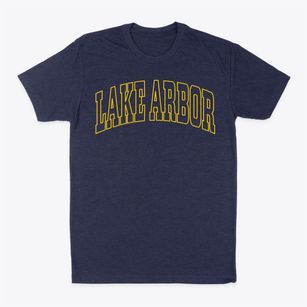 Lake Arbor Maryland Trendy Block Classic Dad T-Shirt