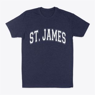 St. James North Carolina Varsity Classic Dad T-Shirt