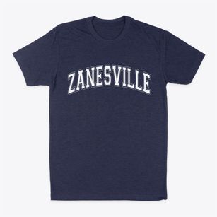 Zanesville Indiana Varsity Classic Dad T-Shirt