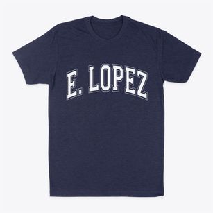 E. Lopez Texas Varsity Classic Dad T-Shirt