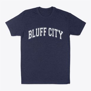 Bluff City Kansas Varsity Classic Dad T-Shirt