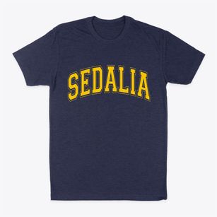 Sedalia North Carolina Varsity Classic Dad T-Shirt