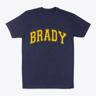 Brady Nebraska Varsity Classic Dad T-Shirt