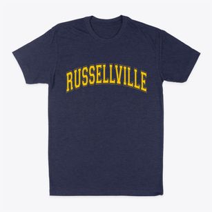 Russellville Illinois Varsity Classic Dad T-Shirt