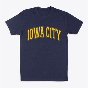 Iowa City Iowa Varsity Classic Dad T-Shirt