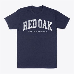 Red Oak North Carolina Urban Vibe Classic Dad T-Shirt