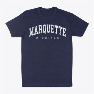 Marquette Michigan Urban Vibe Classic Dad T-Shirt