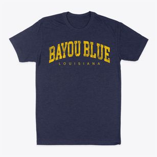 Bayou Blue Louisiana Urban Vibe Classic Dad T-Shirt