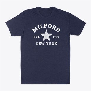 Milford New York Star Classic Dad T-Shirt