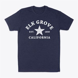 Elk Grove California Star Classic Dad T-Shirt