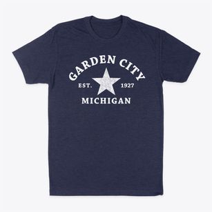 Garden City Michigan Star Classic Dad T-Shirt