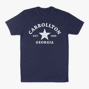 Carrollton Georgia Star Classic Dad T-Shirt
