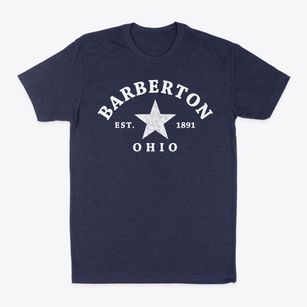 Barberton Ohio Star Classic Dad T-Shirt
