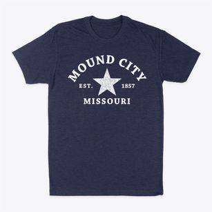 Mound City Missouri Star Classic Dad T-Shirt