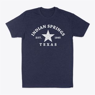 Indian Springs Texas Star Classic Dad T-Shirt