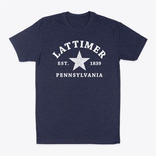 Lattimer Pennsylvania Star Classic Dad T-Shirt