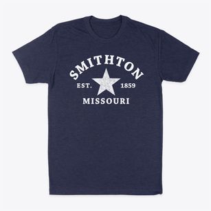 Smithton Missouri Star Classic Dad T-Shirt